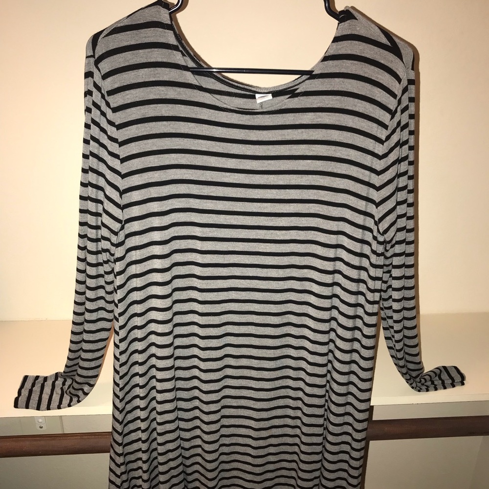 Women’s Striped Old Navy Midi Dress